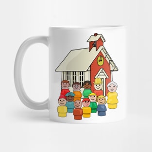 Schoolhouse Class Photo Mug